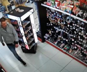 Policja z Grudziądza szuka złodzieja perfum. Jest nagranie z monitoringu