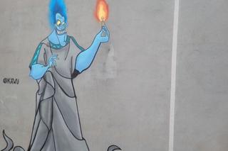 Hades nowym muralem Kawu w Poznaniu