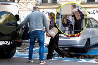 Anna Lewandowska przyłapana na zakupach w Polsce. Tajemnicza postać niosła zakupy