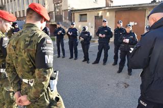 Patrol policji i wojska w Elblągu 5