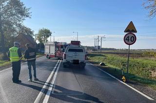 Śmiertelny wypadek pod Gnieznem! Kobieta zginęła pod kołami ciężarówki