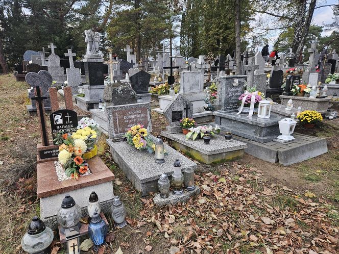 "Wzgórze Anielskie" na Cmentarzu Farnym w Białymstoku