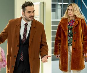 Barwy szczęścia odc. 2667. Malwina (Joanna Gleń), Emilka (Jessica Frankiewicz), ojciec Aliny (Jakub Krawczyk), Alina (Iga Czechowicz)