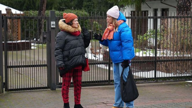 Barwy szczęścia odc. 3188: Asia (Anna Gzyra), jej teściowa Zofia (Izabella Olejnik)