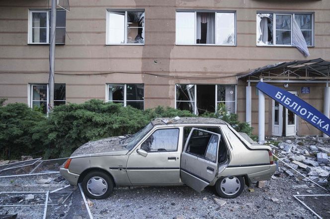 Wojna w Ukrainie. Bombardowanie Kijowa