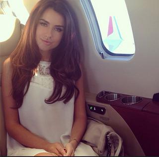Natalia Siwiec samolot Instagram