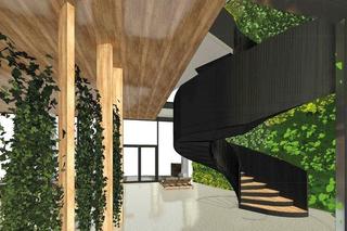 Wizualizacje planowanej rozbudowy Aquaparku Fala w Łodzi