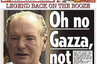 Paul Gascoigne, okładka, The Sun