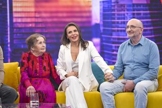 Edyta Herbuś z babcią