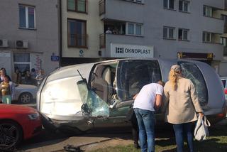 Groźny wypadek na Radzymińskiej !