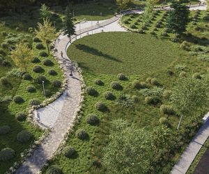 Nowy park na Osiedlu Na Stoku w Kielcach - wizualizacje