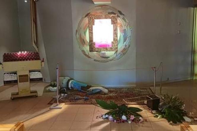 Profanacja w Koninie: Wandalizmu w kaplicy Najświętszego Sakramentu