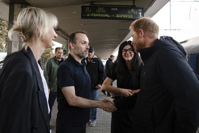 Książę Harry odwiedza Ukrainę.