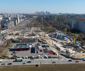 Budowa ostatniego odcinka metra linii M2. Tak wygląda stacja Lazurowa