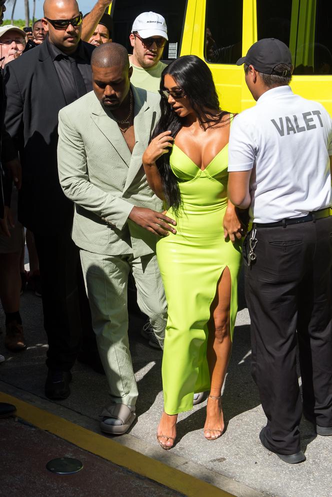 Kanye West i Kim Kardashian na ślubie 2Chainza