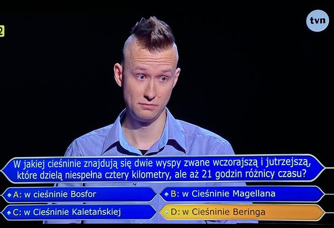 Główna wygrana w programie Milionerzy!