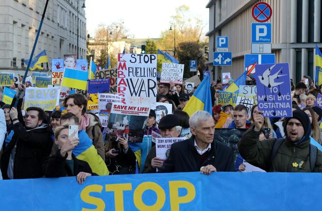  "Stop finansowaniu wojen". Manifestacja w Warszawie