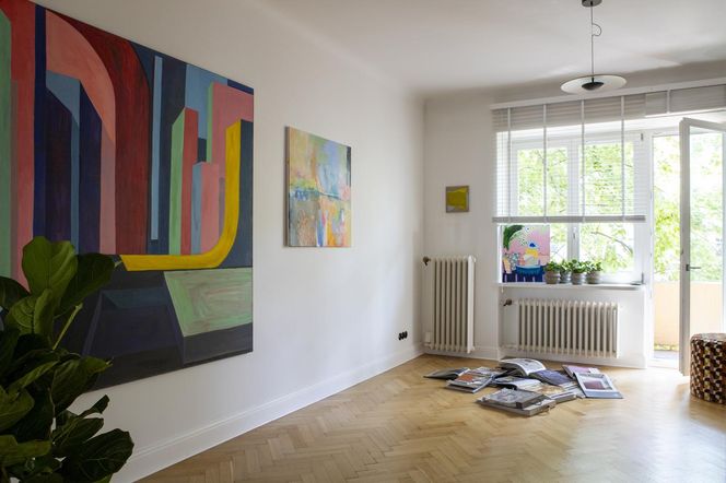 Sztuka we wnętrzach - projekt Hanna Pietras