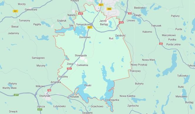 Gmina Stawiguda, powiat olsztyński