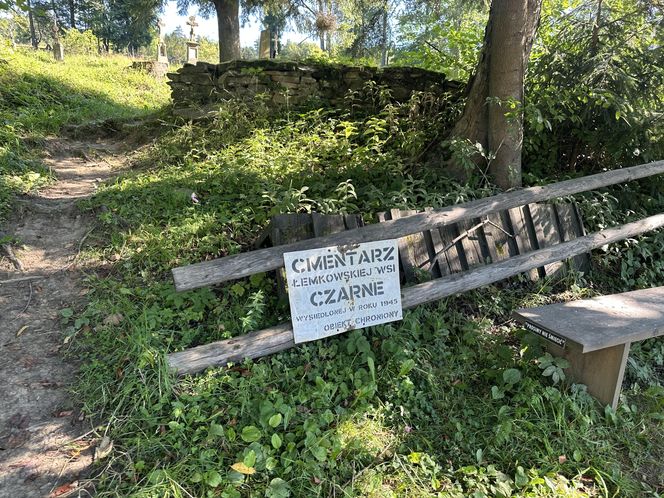Małopolska Łemkowyna. Czarne