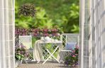 Nowoczesny balkon, mały balkon w bloku - aranżacje, inspiracje, zdjęcia