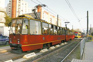 WARSZAWA: Karambol na torach