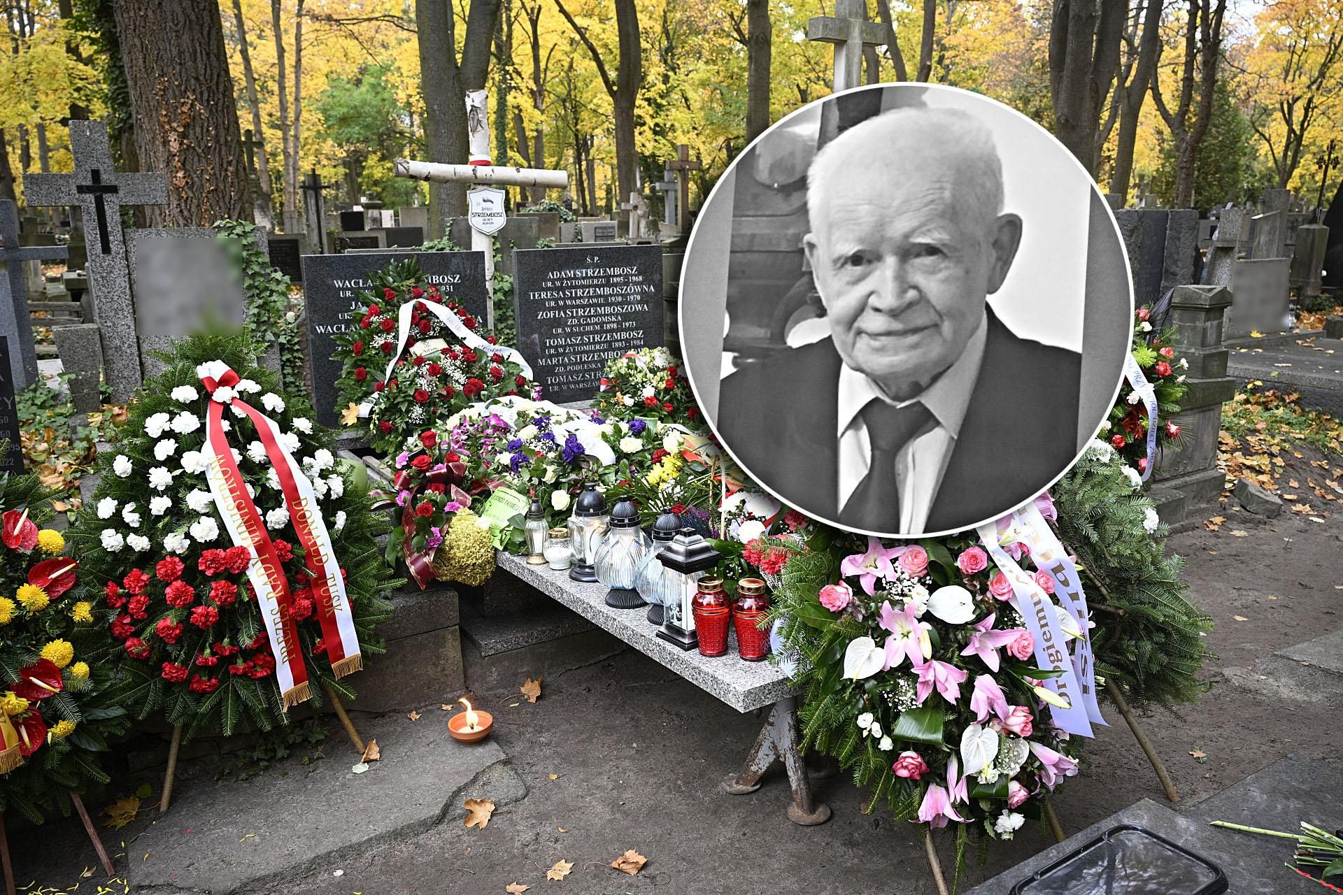 Prof. Adam Strzembosz został pochowany w rodzinnym grobowcu wraz z rodzeństwem. Byli…
