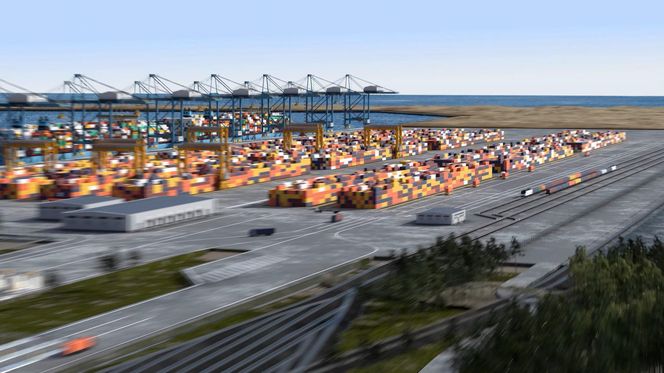 Terminal Głębokowodny w Świnoujściu - wizualizacje