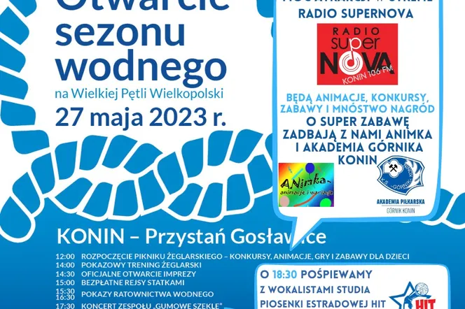 Strefa Radia SuperNova na Otwarciu Sezonu Wodnego w Gosławicach 