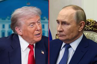 Trump wyszeptał do Macrona słowa o Putinie. Mikrofony uchwyciły rozmowę w Białym Domu