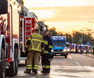 Tak wygląda w środku spalony blok w Ząbkach. Policja pokazała wszystko