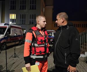 Wypadek w pobliżu Konotopu  - autobus z tirem 