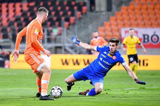 Miłosz Mleczko, bramkarz Termaliki Nieciecza