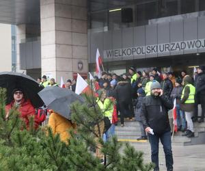 Protest rolników w Poznaniu 