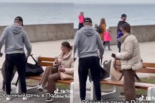 Nagranie Ukrainki w Gdyni hitem sieci! To tu na porządku dziennym 