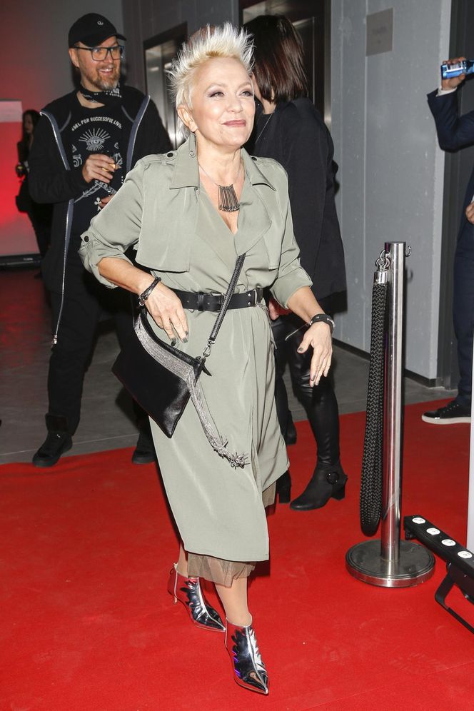 Małgorzata Ostrowska sama wypracowała swój niepodrabialny styl. Dosłownie!