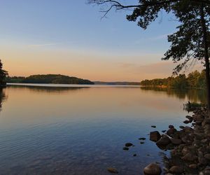 Jezioro Hańcza w woj. podlaskim