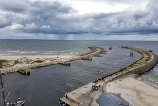 Port i falochrony w Kołobrzegu