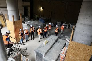 Ekipa „Super Expresu” na budowie ostatniego odcinka linii metra M2. Pod Bemowem praca wre