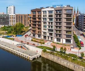 Port Praski w Warszawie z lotu ptaka