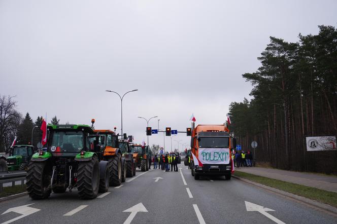 Protest rolników wokół Białegostoku - 20 marca 2024