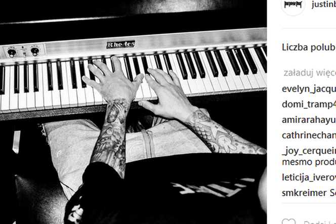 Justin Bieber w studiu