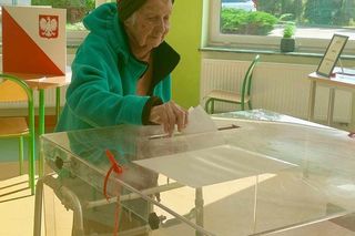 Ma 104 lata i oddała głos w wyborach