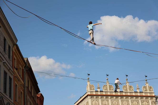 Urban Highline Festival 2024 w Lublinie - dzień drugi