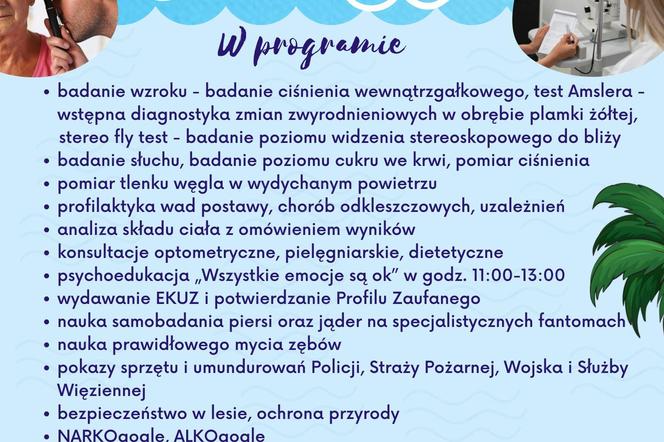 Zdrowe i bezpieczne wakacje w Olsztynie