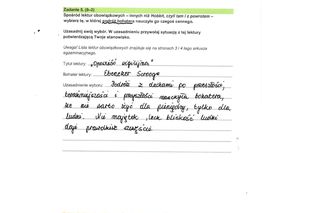 Odpowiedzi próbnego egzaminu ósmoklasisty 2024 z języka polskiego