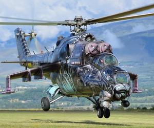 Czeskie śmigłowce Mi-24/35