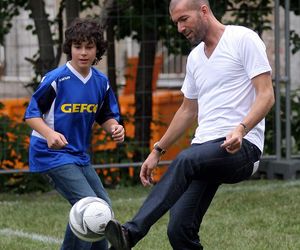 Zinedine Zidane na Pradze-Północ