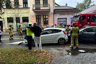 Wypadek na ul. Jagiellońskiej 