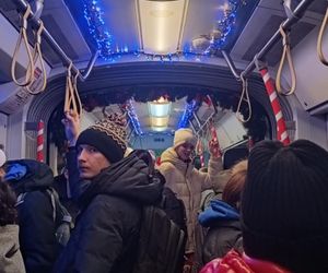 Mikołajkowy Tramwaj w Toruniu